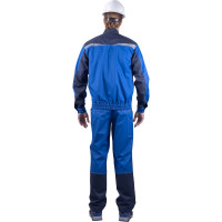 Летний костюм ГК Спецобъединение КМ-10 ЛЮКС, васильковый/темно-синий Кос 578/120/194