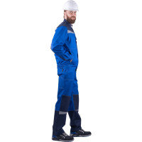 Летний костюм ГК Спецобъединение КМ-10 ЛЮКС, васильковый/темно-синий Кос 578/120/194