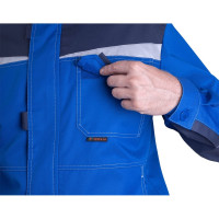 Летний костюм ГК Спецобъединение КМ-10 ЛЮКС, васильковый/темно-синий Кос 578/120/194