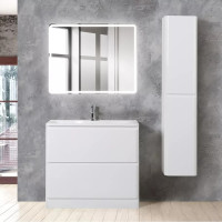 Подвесной шкаф BelBagno Bianco Lucido ALBANO-1600-2A-SC-BL-P