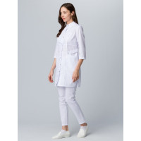 Женский халат Факел Симпл-001 MedLine, белый, размер 44 87482333.002