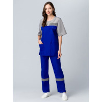 Костюм Факел Скорая помощь СОП васильковый/серый, р. 44-46; 158-164 87468325.001