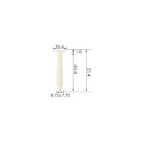 Автокрепеж для Chevrolet/Chrysler/Daewoo/Ford/GM/Opel 10 шт 22527720 КрепАвто 0228
