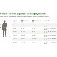 Летний халат ГК Спецобъединение РОУД, серый-красный Хал 552/104/170