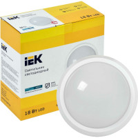 Светильник IEK LED ДПО 5050 18Вт, 4000К, IP65, круг, белый LDPO0-5050-18-4000-K01