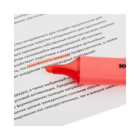 Маркер-текстовыделитель Kores Bright Liner Plus цвет красный толщина линии 0.5-5 мм 1309421