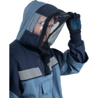 Противоэнцефалитный костюм ГК Спецобъединение БИОСЕЙФ ПРОТЕКТ, серый-синий Кос 092/88/170