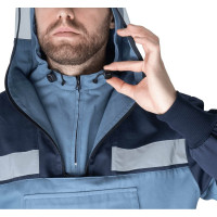 Противоэнцефалитный костюм ГК Спецобъединение БИОСЕЙФ ПРОТЕКТ, серый-синий Кос 092/88/170