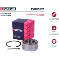 Подшипник ступицы передний Hyundai Coupe 96-, Elantra 00-, Matrix 01-, Kia Cerato 04- MARSHALL M8136812