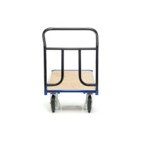 Платформенная тележка с фанерой СТЕЛЛА-ТЕХНИК 600x1000 мм КПТ-500-125-К