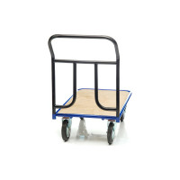 Платформенная тележка СТЕЛЛА-ТЕХНИК с фанерой, 600x1000 мм КПТ-500-125-И