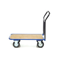 Платформенная тележка с фанерой СТЕЛЛА-ТЕХНИК 600x1000 мм КПТ-500-125-К