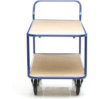 Платформенная тележка СТЕЛЛА-ТЕХНИК 2-х ярусная, 500x800 мм КП-2-Ф-5-8-200-К