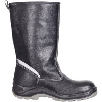 Сапоги iForm TURBO с КП, шерстяной мех, хромовые, ПУ/нитрил Сап 083/46