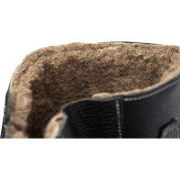 Сапоги iForm TURBO с КП, шерстяной мех, хромовые, ПУ/нитрил Сап 083/46