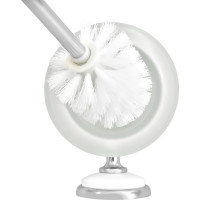 Туалетный ершик Solinne Blanco стеклянный хром, стекло-сатин B-51114 2522.022