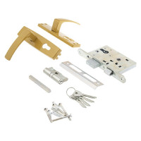 Врезной замок ЗЕНИТ ЗВ4-3.04 золото 9580 00009580