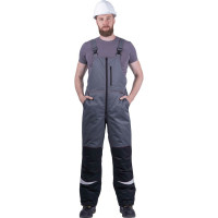 Зимний костюм ГК Спецобъединение КМ-10 ЛЮКС 3-4 класс, серый-красный-чёрный Кос 212/96/158