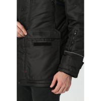 Зимняя куртка Факел Аляска-Люкс, тк.Cat’s eye, черный, размер 64-66, рост 182-188 87469420.012