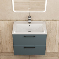 Раковина для ванной комнаты Uperwood Foster 60 см, прямоугольная 291020340