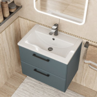 Раковина для ванной комнаты Uperwood Foster 60 см, прямоугольная 291020340