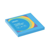Стикеры Attache Bright colours с клеевым краем 76x76 мм голубой 100 листов 1495410