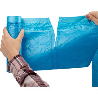 Мешки для мусора с завязками ULTRA (20 шт.; 60 л; синие; ПНД 17 мкм; 60x70 см) LAIMA 607692