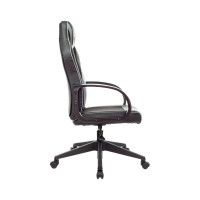 Игровое кресло Easy Chair Game-905 TPU серое/черное экокожа, пластик 1598596