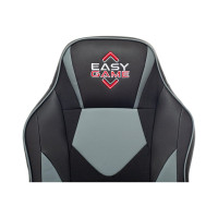 Игровое кресло Easy Chair Game-905 TPU серое/черное экокожа, пластик 1598596