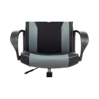 Игровое кресло Easy Chair Game-905 TPU серое/черное экокожа, пластик 1598596