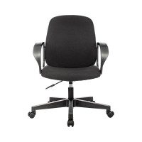 Офисное кресло Easy Chair 330 ТC черное ткань, пластик 1598593
