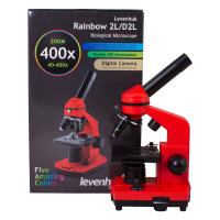 Микроскоп Levenhuk Rainbow 2L Orange 69039