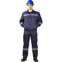 Костюм URSUS ЛЕГИОН темно-синий/василек КОС817-002; 44-46, 170-176