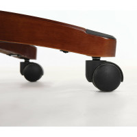 Офисное кресло, дерево, рециклированная кожа, черное BRABIX Magnum EX-701 531827