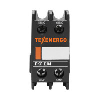 Контактная приставка Texenergo ПКЛ 11М 04 Б 10А 1НО+1НЗ PKL11