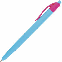 Ручка шариковая масляная автомат. FRUITY RX BRAUBERG, СИНЯЯ, soft-touch, 0.7 мм, линия 0.35 мм 12 шт 142656