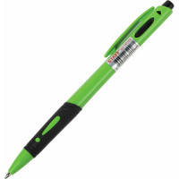 Автоматическая шариковая ручка Staff с грипом Bp-16 Neon, cиняя, ассорти линия письма 0.35 мм 143750