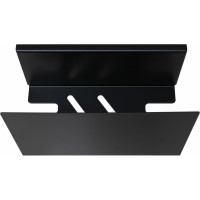 Полка Aquanet Магнум 200x120x100, черный матовый (274190) 00274190
