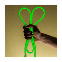 Неоновая светодиодная лента 5MAKSILED м, 8x16мм, 24В, 9Вт/м, 120 LED/m, IP33 (ПВХ), зеленый, ML-NF-24V-0816-Green