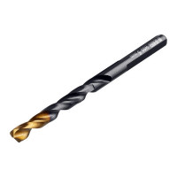 Сверло по металлу Golden Tip 5 мм, HSS-Tin, 10 шт, DIN 338 Denzel 717213
