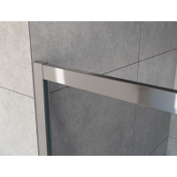 Душевая дверь VINCEA Garda 1700, хром, стекло шиншилла VDS-1G2170CH