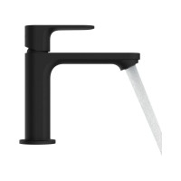 Смеситель для раковины Hansgrohe Rebris e 110 матовый черный 72557670 00000122406