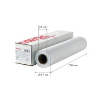 Бумага широкоформатная Комус InkJet 70г 594ммх175 76мм 667313