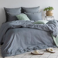 Пододеяльник Verossa Melange 180x215 см Indigo 776124
