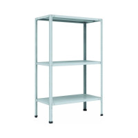 Металлический стеллаж Cobalt p мс 133 с 3-мя полками, 700x300x1000 429387