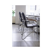 Напольный коврик Easy Chair BSL полипропилен, матовый, 900x1200x1.2 мм, для паркета/ламината 1144975