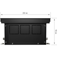 Внутрипольный конвектор ROYAL THERMO ATRIUM-110/200/1800-DG-U-NA НС-1477238
