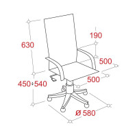 Кресло Easy Chair bn_sh_echair-509 tpu кожзам бежевый хром 1460677