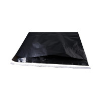 Курьер-пакет ООО Комус корд, без печати, без кармана, черный, 500x600+40 мм, 40 мкм, 50 штук 1759414