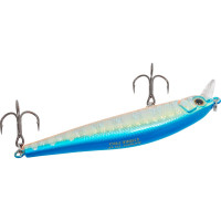Воблер Strike Pro Jumper 70SP цвет: A150-713 UV Blue Silver OB EG-192A-SP#A150-713